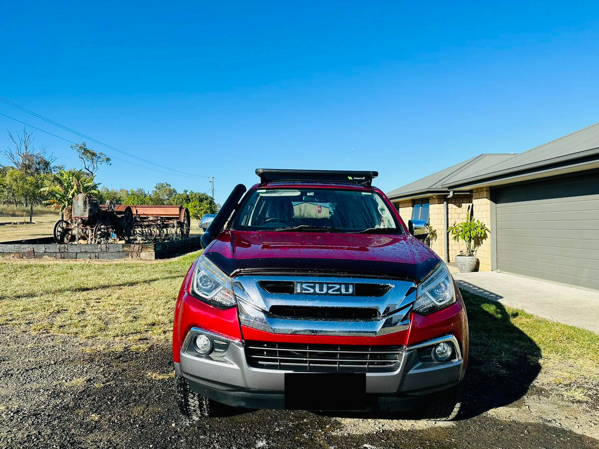 Isuzu Dmax (2021 - Present) - Mid Entry Snorkel - Seamless Powder Coated