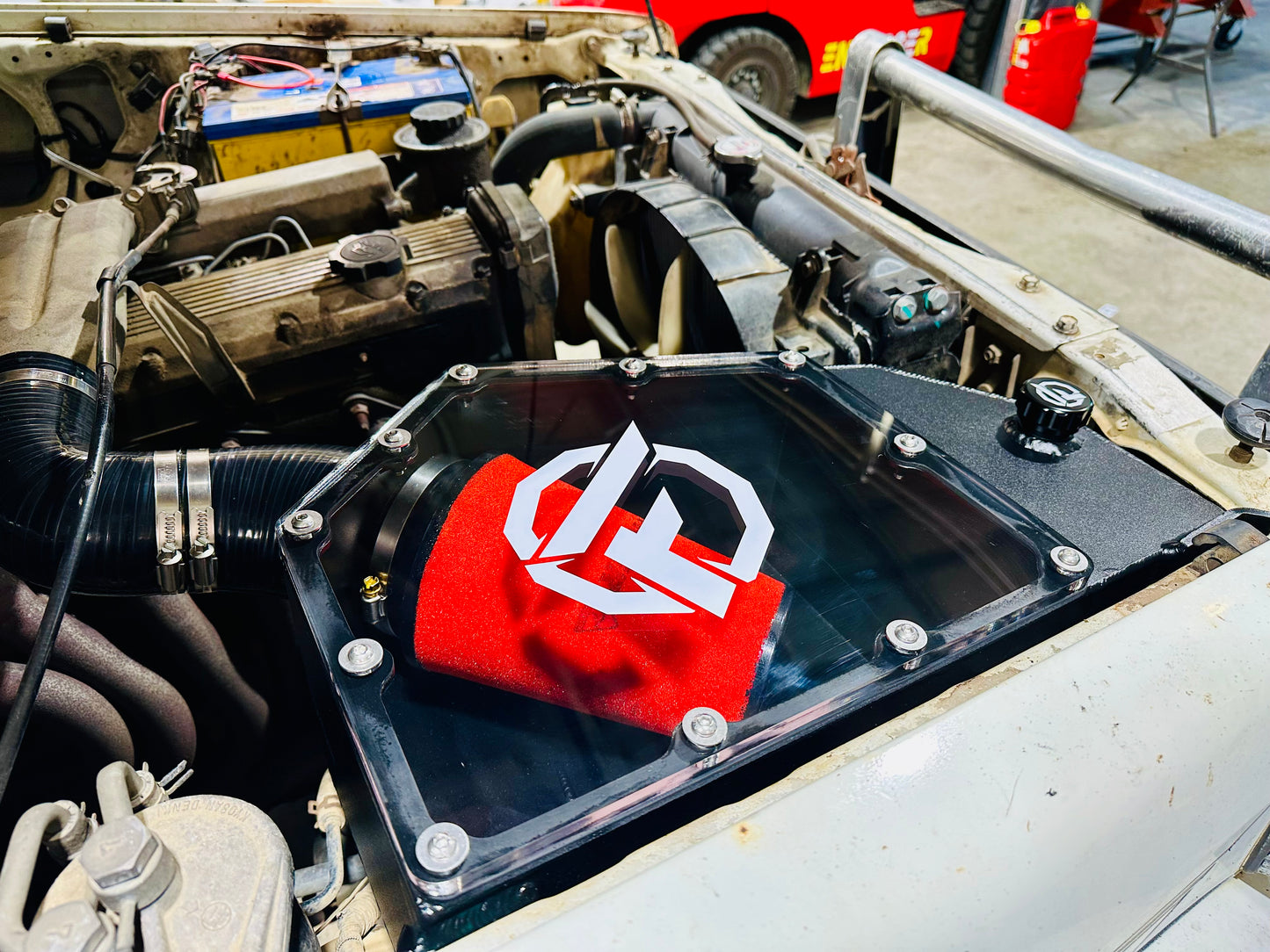 Toyota Landcruiser - HZJ 79 Series (1HZ Engine) - Clear Top Airbox/Intake Kit
