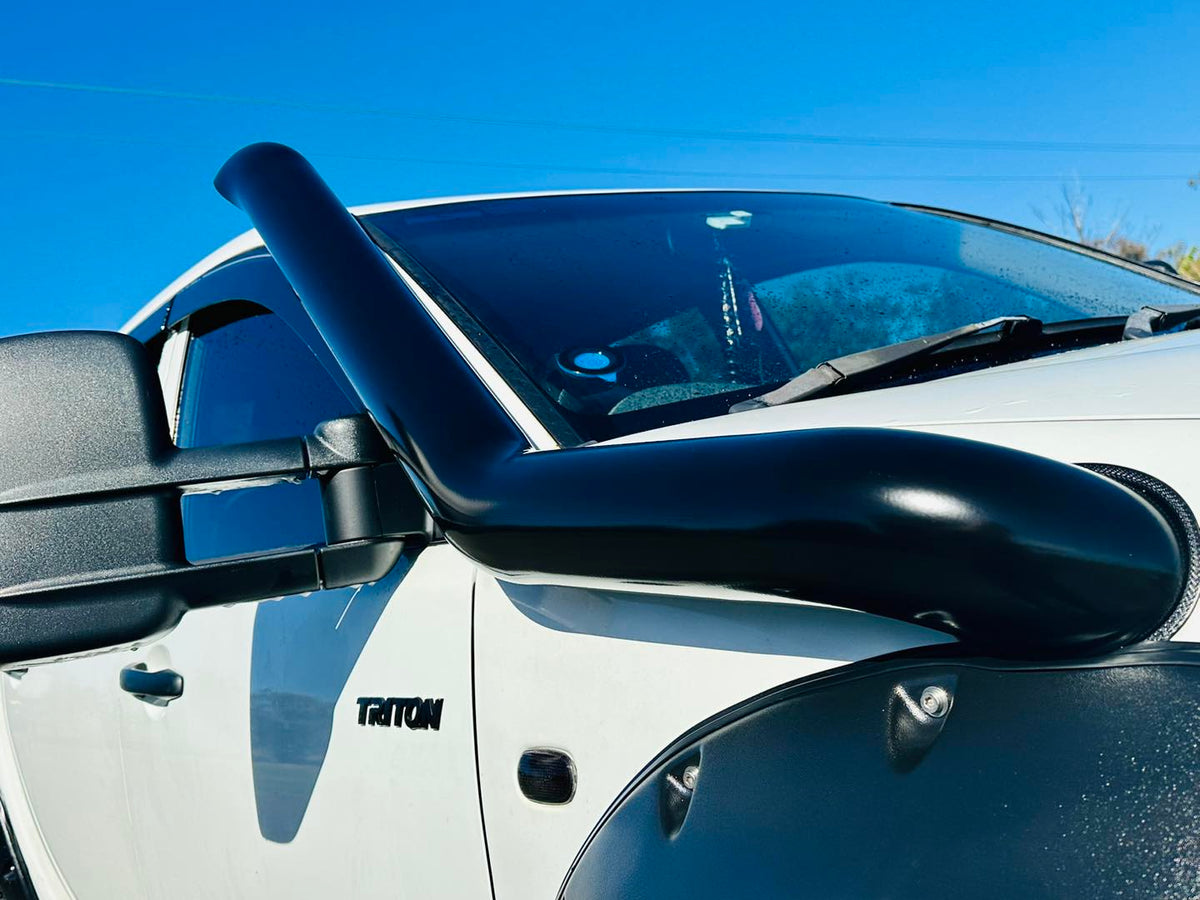 Mitsubishi Triton MN/ML - Mid Entry Snorkel - Seamless Powder Coated