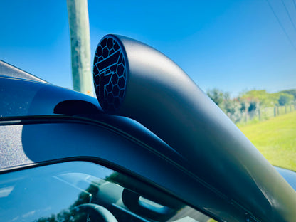 BYD Shark 6 (2024+) - Short Entry Snorkel - Basic Weld Polished