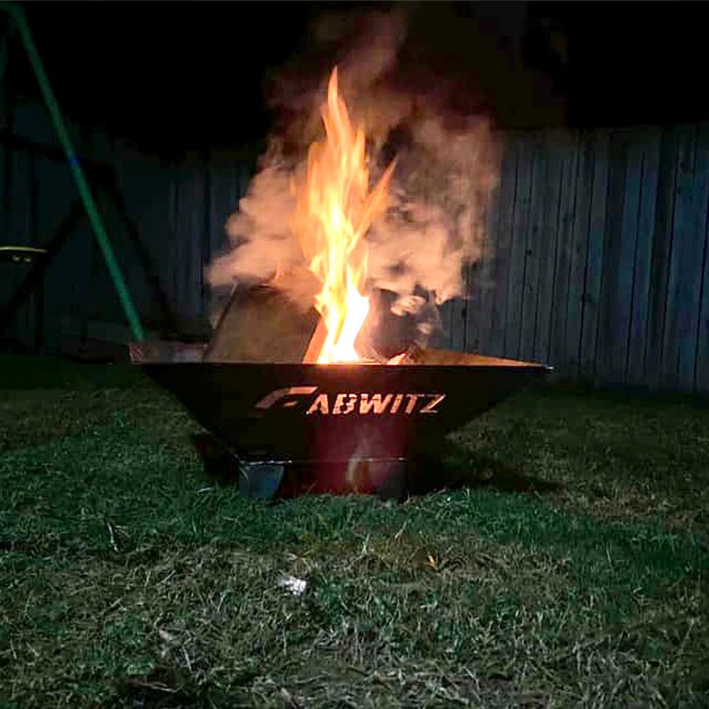 Fabwitz Fire Pit - Welded OR Flat Pack DIY