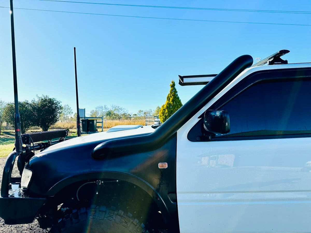 Holden Rodeo TF Snorkel - Seamless Powder Coated