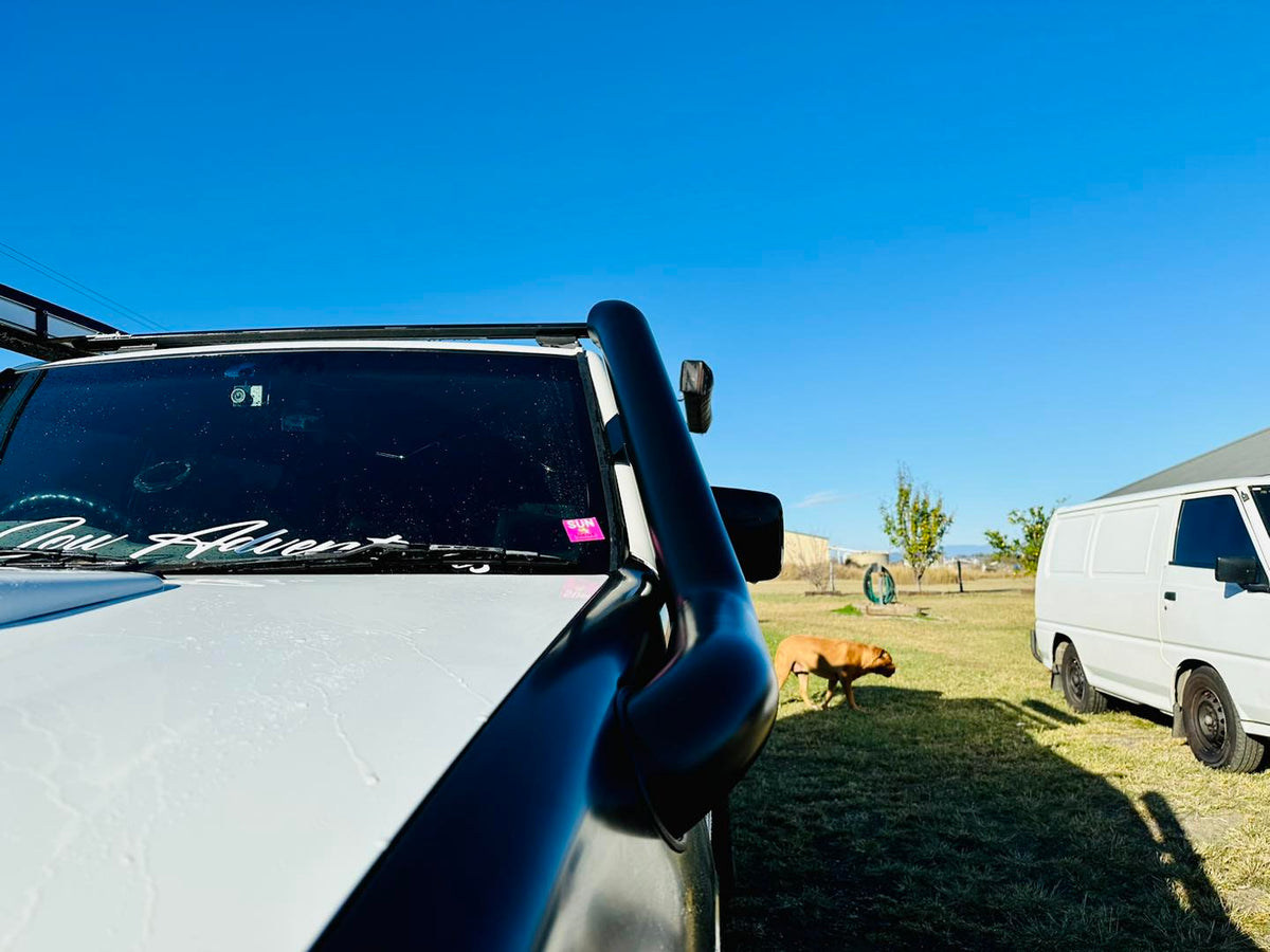 Holden Rodeo TF Snorkel - Seamless Powder Coated