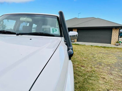 Nissan Patrol GU TD42 - Cover Up/Rounded Guard Snorkel + Clear Top Airbox/Intake Package