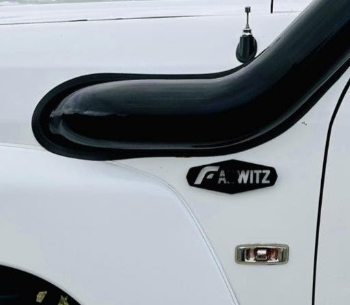 Nissan Patrol GU (TB45/48) Petrol 4" Cover Up/Rounded Guard Entry Snorkel