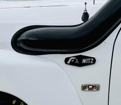 Nissan Patrol GU (TB45/48) Petrol 4" Cover Up/Rounded Guard Entry Snorkel