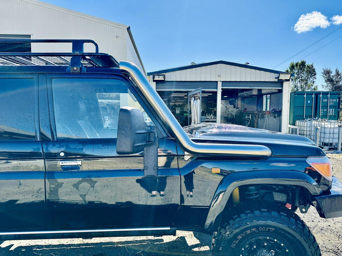 Toyota Landcruiser (2007-2023) VDJ V8 70 Series 4" Snorkel