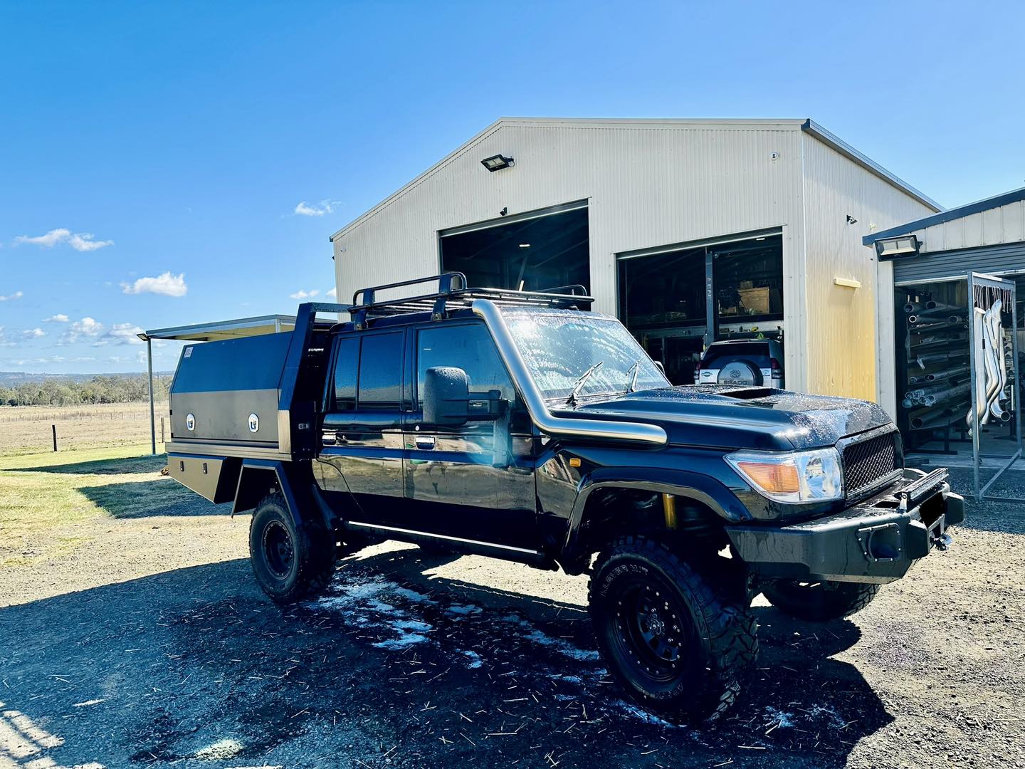 Toyota Landcruiser (2007-2023) VDJ V8 70 Series 4" Snorkel