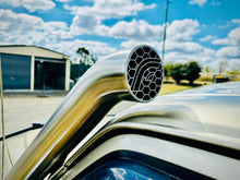 Nissan Patrol GU S1-4 - Tapered Guard Entry Snorkel - Basic Weld Polished
