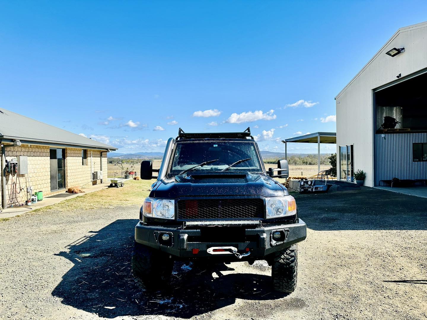 Toyota Landcruiser (2007-2023) VDJ V8 70 Series 4" Snorkel