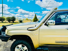 Nissan Patrol GU S1-4 - Tapered Guard Entry Snorkel - Basic Weld Polished