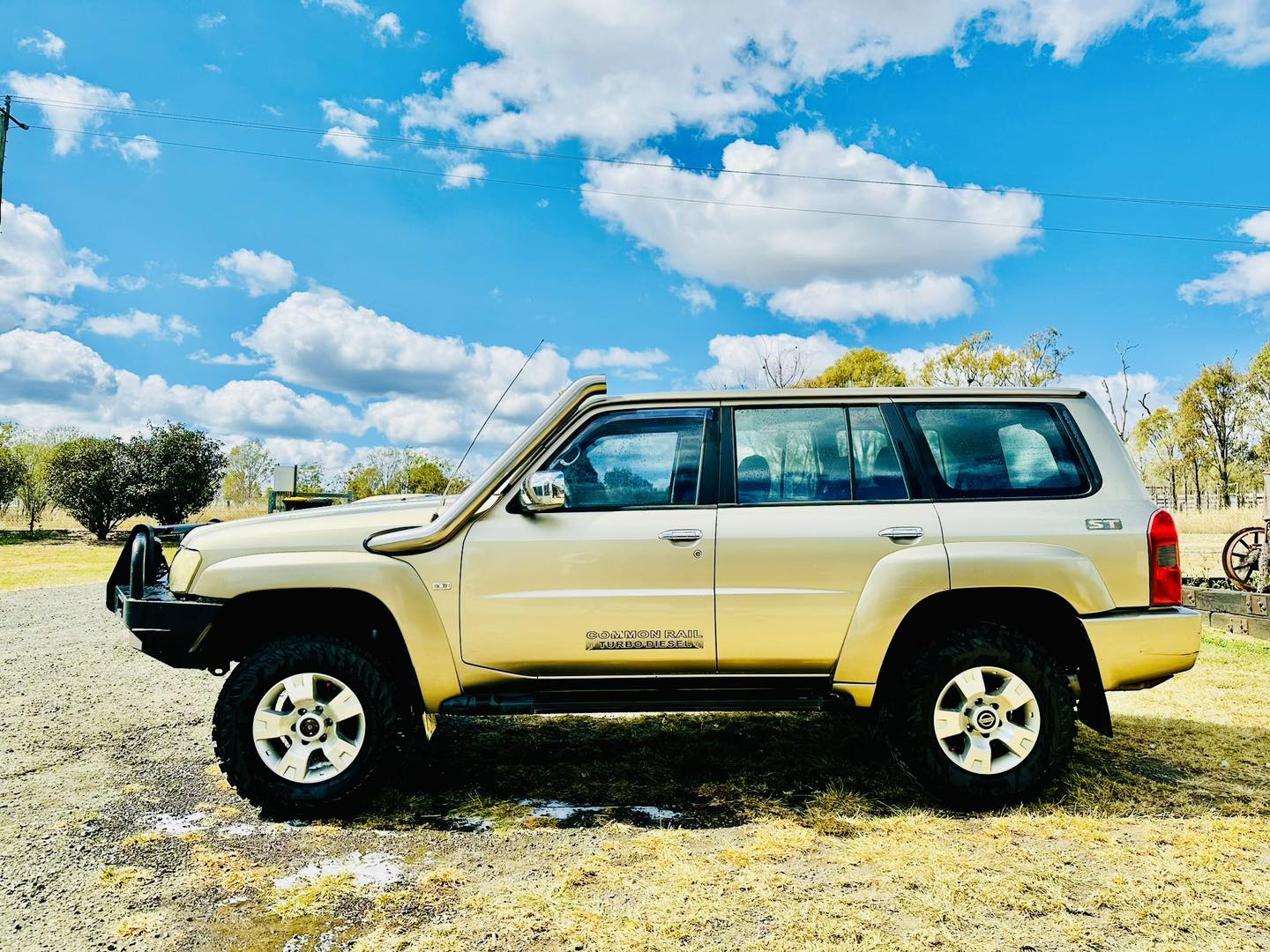 Nissan Patrol GU S1-4 (ZD30/TD42) 4" Tapered Guard Entry Snorkel