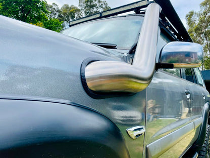 Nissan Patrol GU S1-4 (TB45/TB48) 4" DUAL Cover up / Rounded Guard Entry Snorkels