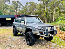 Nissan Patrol GU S1-4 - DUALS - Cover up / Rounded Guard Entry Snorkel - Seamless Polished