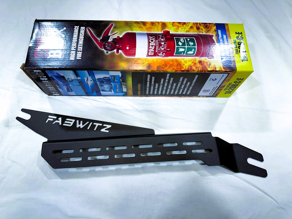 Fabwitz Fire Extinguisher Bracket - to suit Nissan Patrol GU