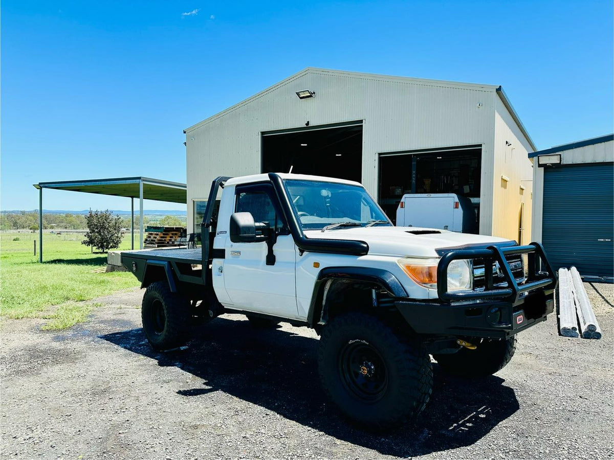 Toyota Landcruiser (2007-2023) - VDJ 79/76 Series - 4" Snorkel - Seamless Powder Coated