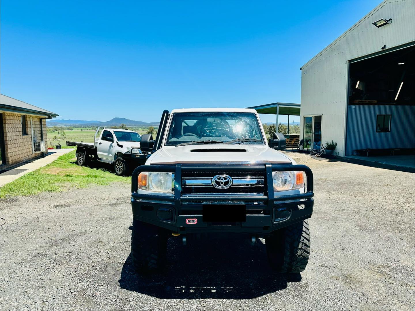 Toyota Landcruiser (2007-2023) - VDJ 79/76 Series - 4" Snorkel + Airbox (Pod Filter) Package