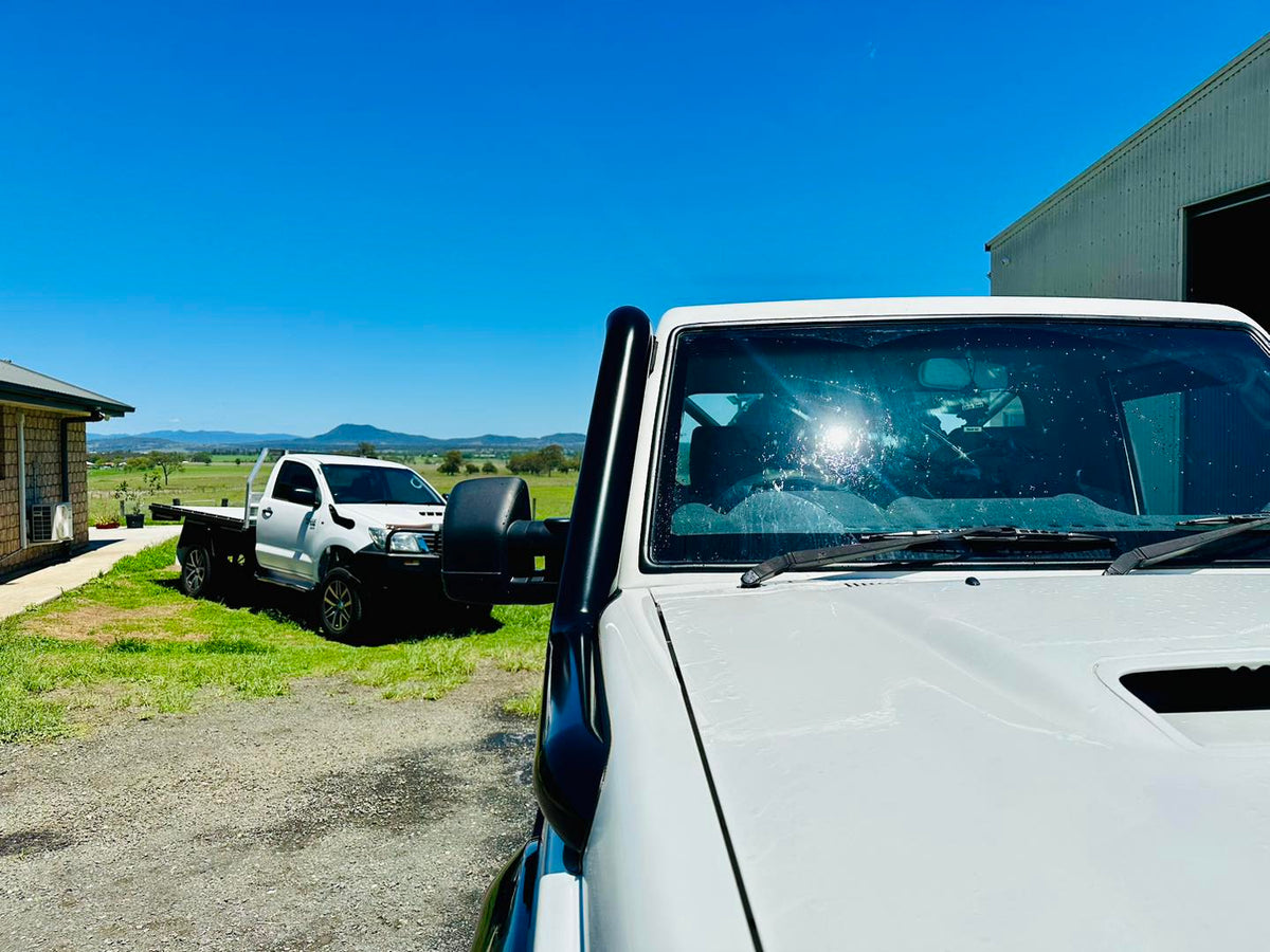 Toyota Landcruiser (2007-2023) - VDJ 79/76 Series - 4" Snorkel - Seamless Powder Coated