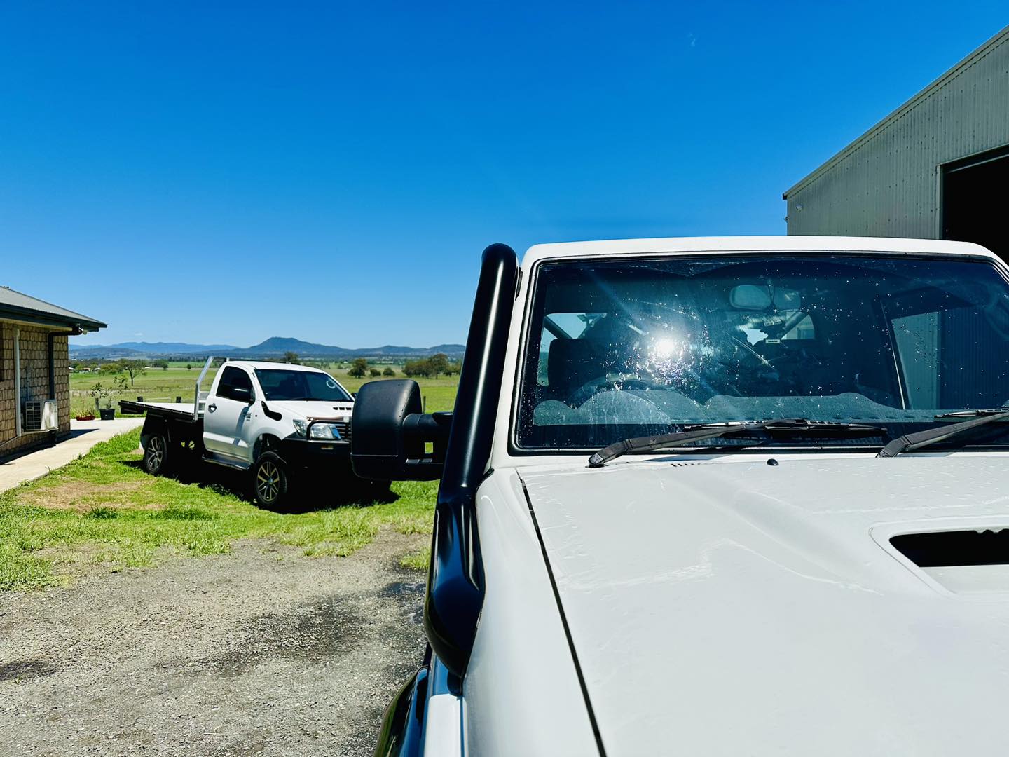 Toyota Landcruiser (2007-2023) - VDJ 79/76 Series - 4" Snorkel + Airbox (Pod Filter) Package