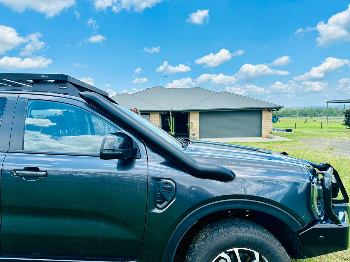 Ford Next Gen Ranger  - Mid Entry Snorkel - Seamless Powder Coated