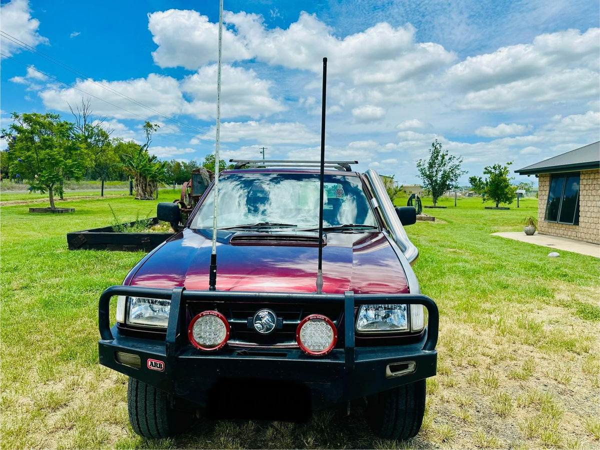 Holden Rodeo TF Snorkel - Seamless Polished