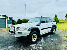 Nissan Patrol GU TD42 - Cover Up/Rounded Guard Snorkel + Clear Top Airbox/Intake Package