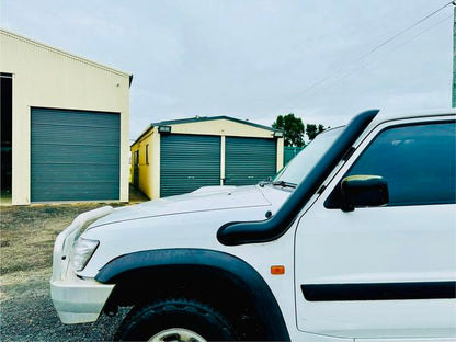 Nissan Patrol GU TD42 - Cover Up/Rounded Guard Snorkel + Clear Top Airbox/Intake Package