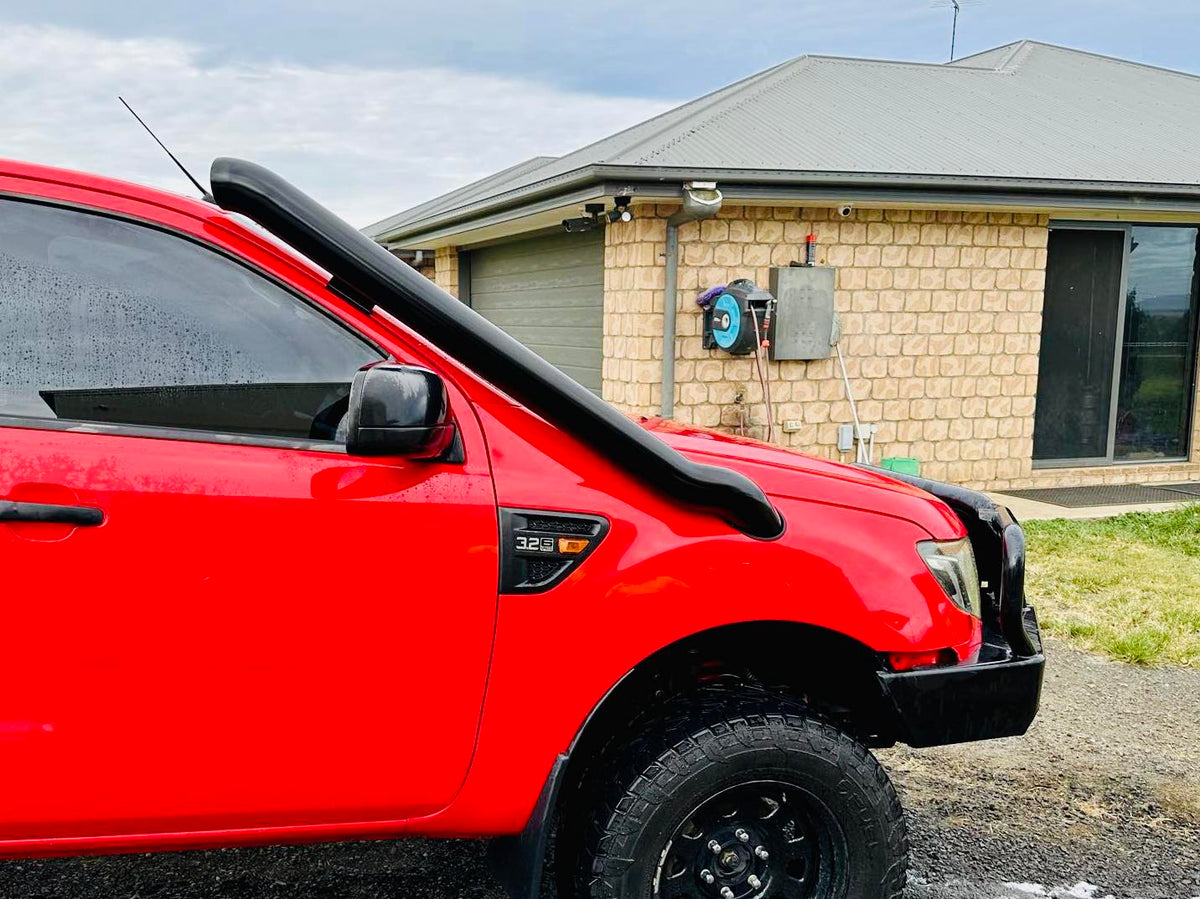 Ford PX Ranger (3.2Lt) - Mid Entry Snorkel - Seamless Powder Coated