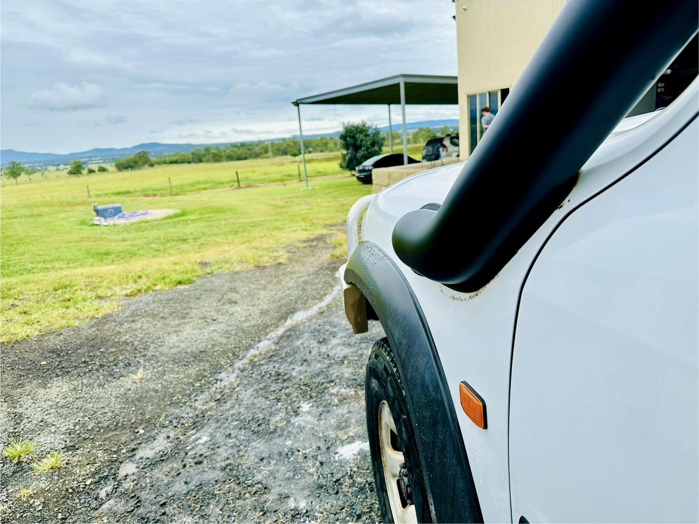 Nissan Patrol GU TD42 - Cover Up/Rounded Guard Snorkel + Clear Top Airbox/Intake Package