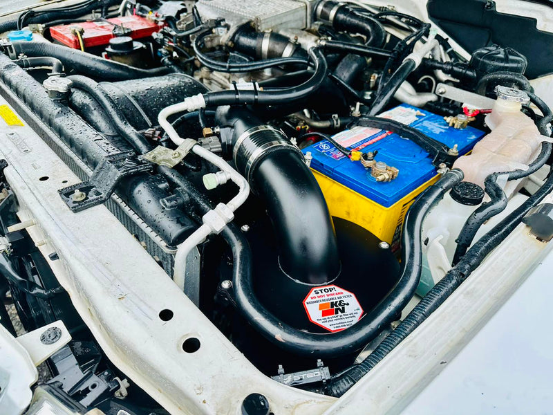 Nissan Patrol Y61 GU ZD30 DI - (2000 - 2004 August) - Direct Injection - PREMIUM - Airbox/Intake Kit with 3" Highflow Turbo Inlet