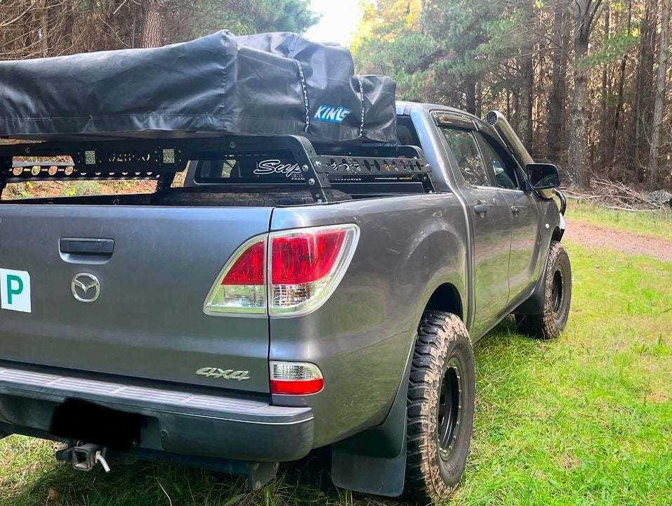 Mazda BT50 - (2012 - 2020) - Cover Up Snorkel - Basic Weld Polished