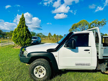 Nissan Patrol GU S1-4 - Tapered Guard Entry Snorkel - Seamless Powder Coated