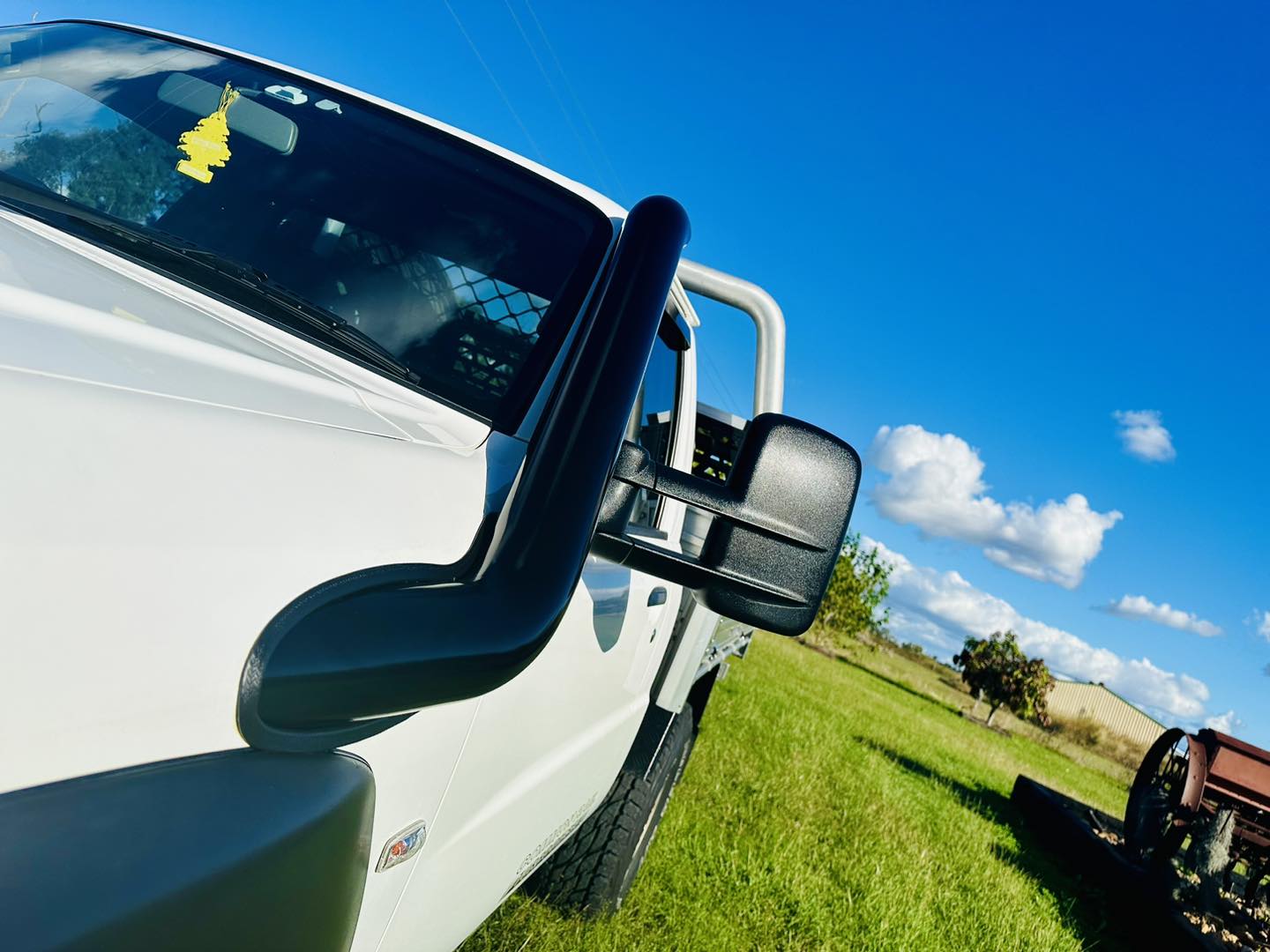 Nissan Patrol GU S1-4 (ZD30/TD42) 4" Tapered Guard Entry Snorkel