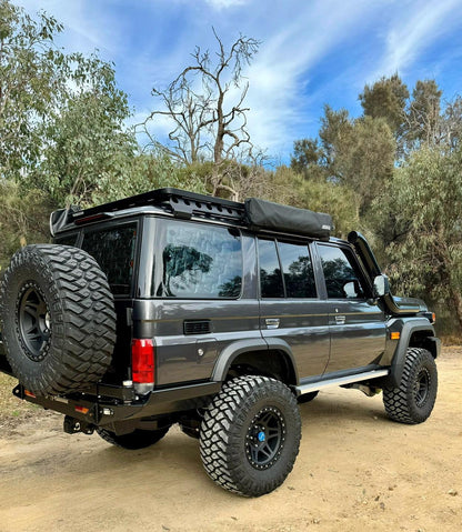 Toyota Landcruiser (2024 - current) - VDJ 70 Series - DUAL 5" Snorkels - Seamless Powder Coated