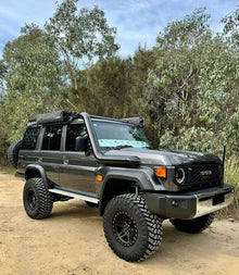 Toyota Landcruiser (2024 - current) - VDJ 70 Series - 5" Snorkel - Seamless Powder Coated