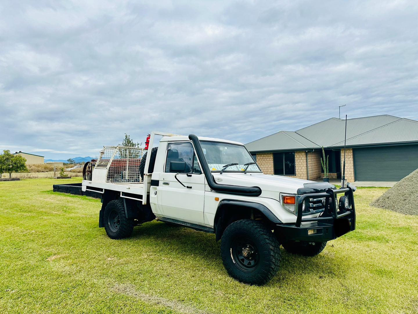 Toyota Landcruiser HDJ 79 Series 4" Snorkel