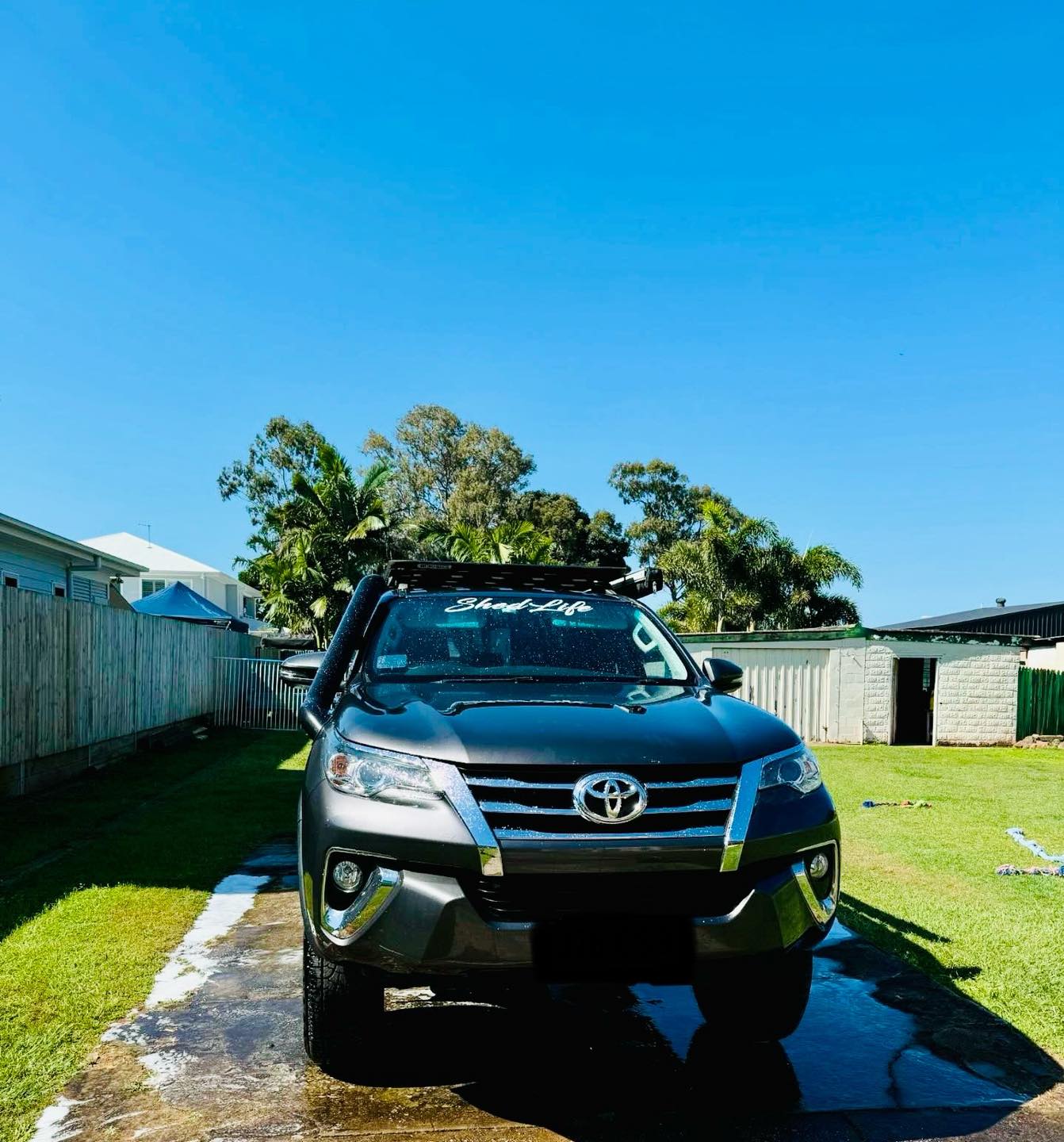 Toyota Fortuner 4" Mid Entry Snorkel