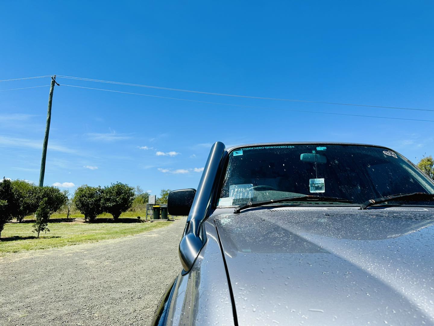 Toyota Landcruiser 80 Series 4" Long Entry Snorkel