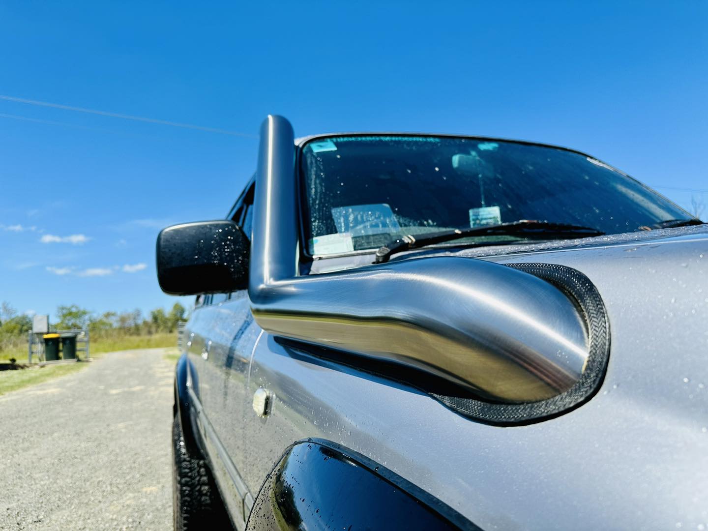 Toyota Landcruiser 80 Series 4" Long Entry Snorkel