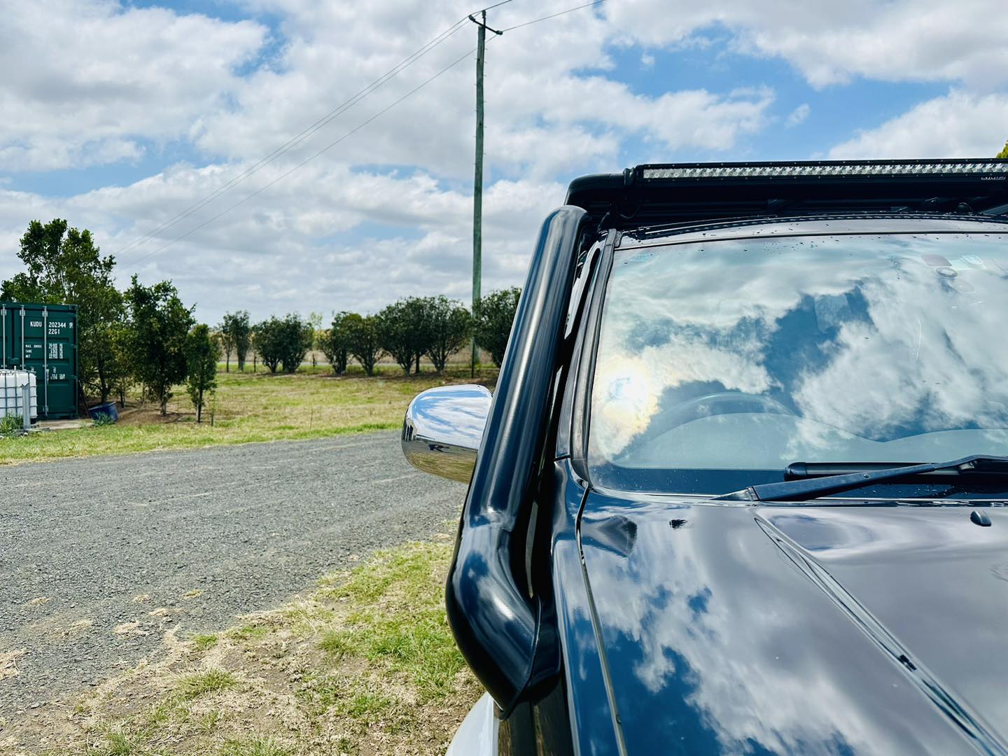 Toyota Prado 120 Series 4" Mid Entry Snorkel