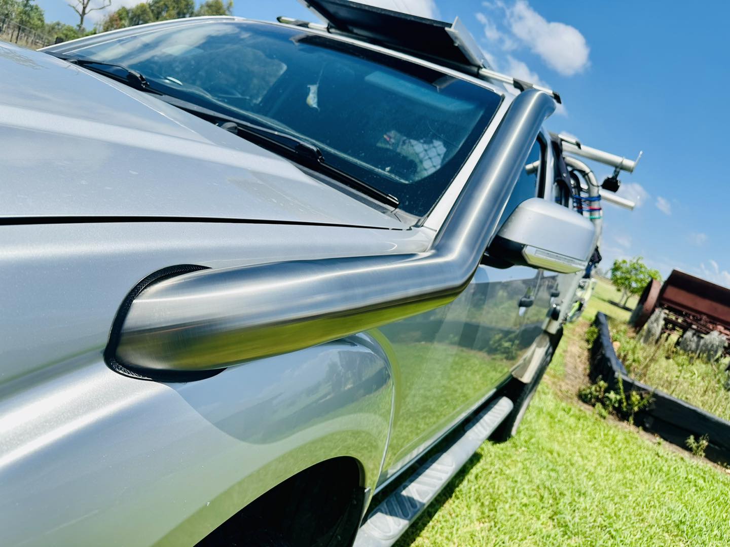 Nissan Navara D40 4" Standard Entry Snorkel
