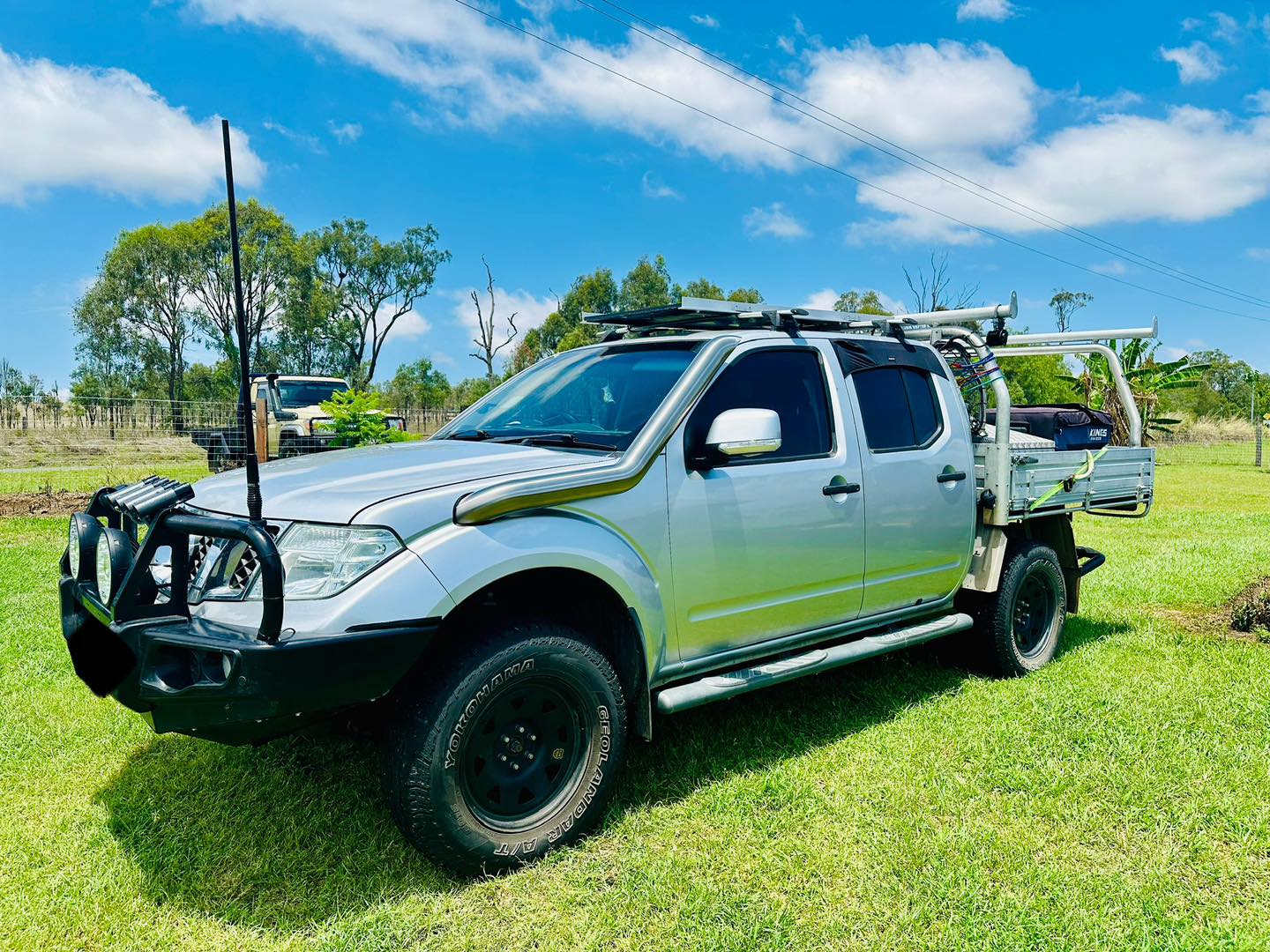 Nissan Navara D40 4" Standard Entry Snorkel