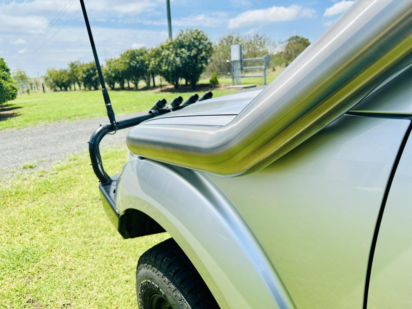 Nissan Navara D40 4" Standard Entry Snorkel