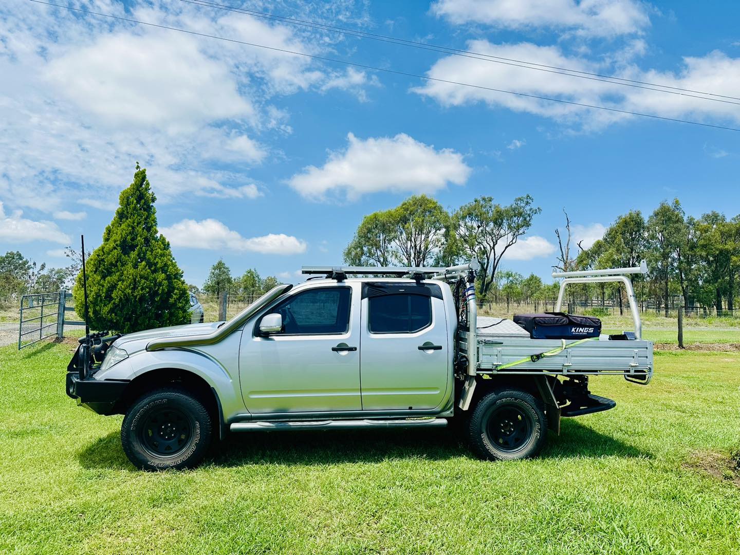 Nissan Navara D40 4" Standard Entry Snorkel