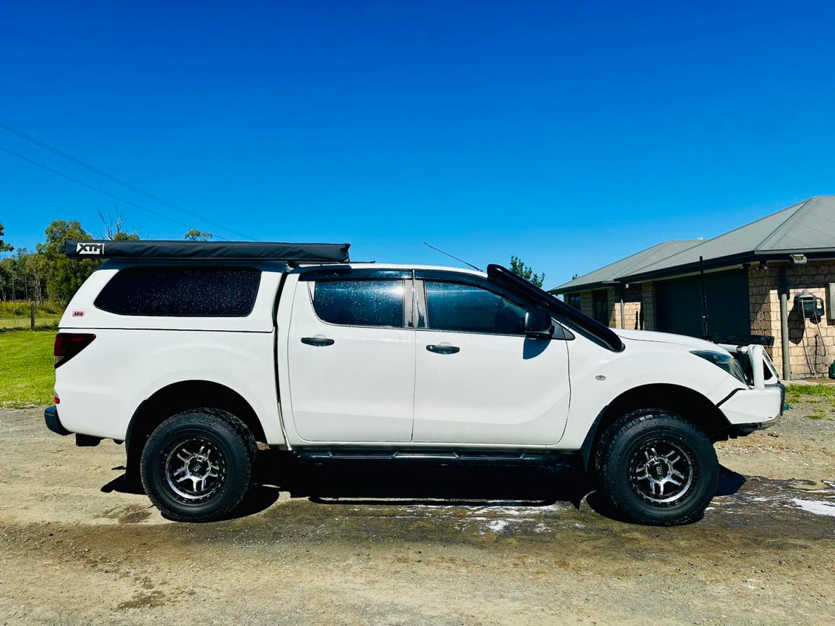 Mazda BT50 (2012 - 2020) - Short Entry Snorkel - Basic Weld Powder Coated