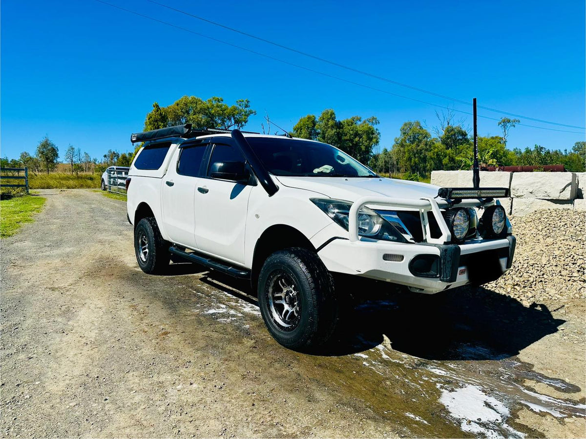 Mazda BT50 (2012 - 2020) - Short Entry Snorkel - Seamless Powder Coated