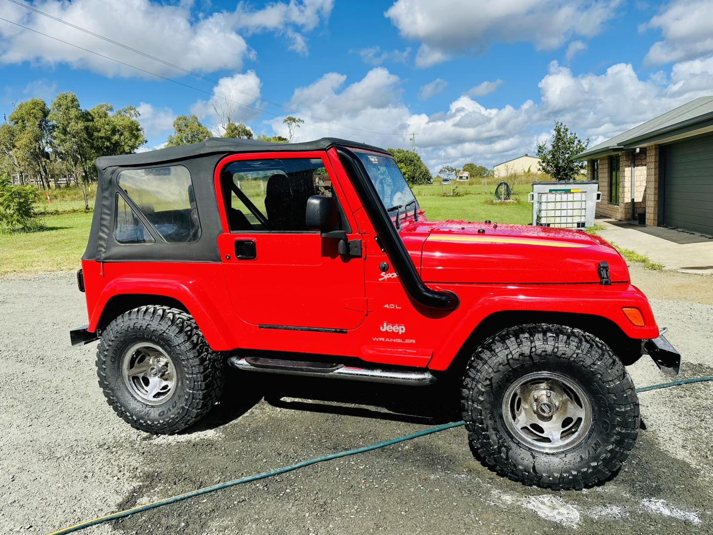 TJ Jeep (1997-2006) 4" Snorkel