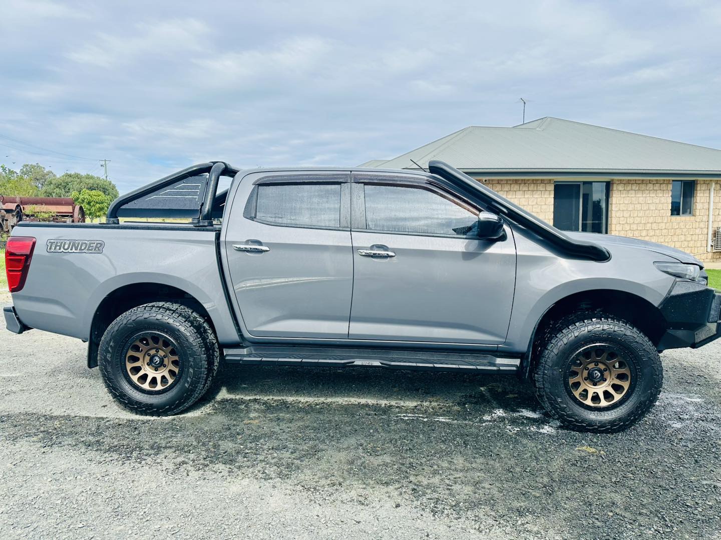 Mazda BT50 (2021-Present) 4" Mid Entry Snorkel