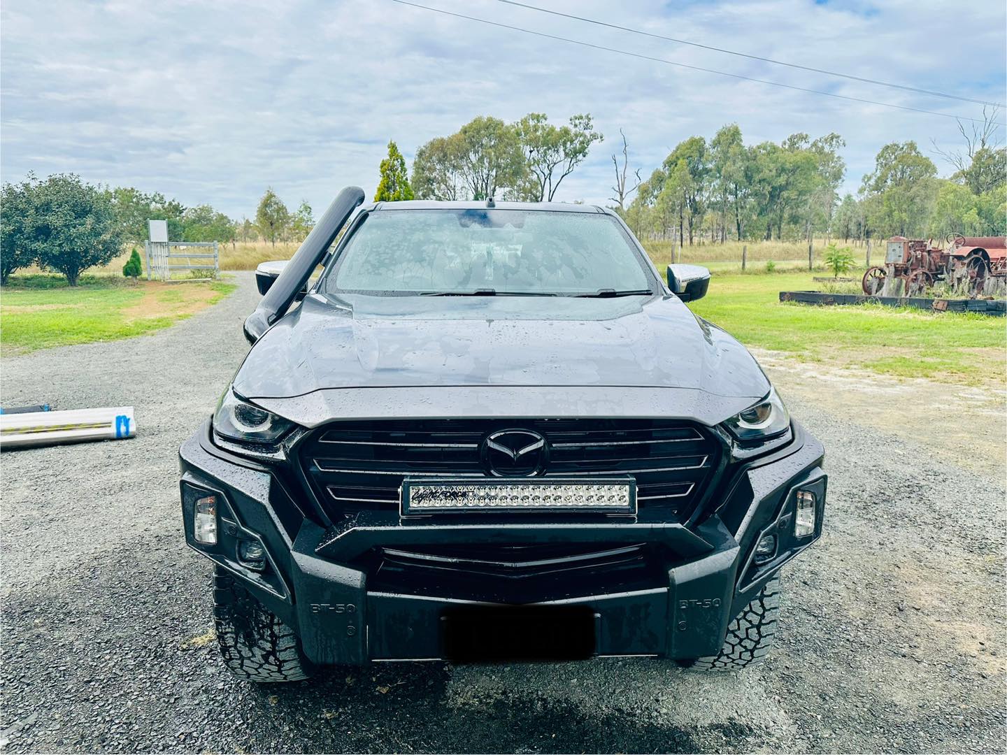 Mazda BT50 (2021-Present) 4" Mid Entry Snorkel
