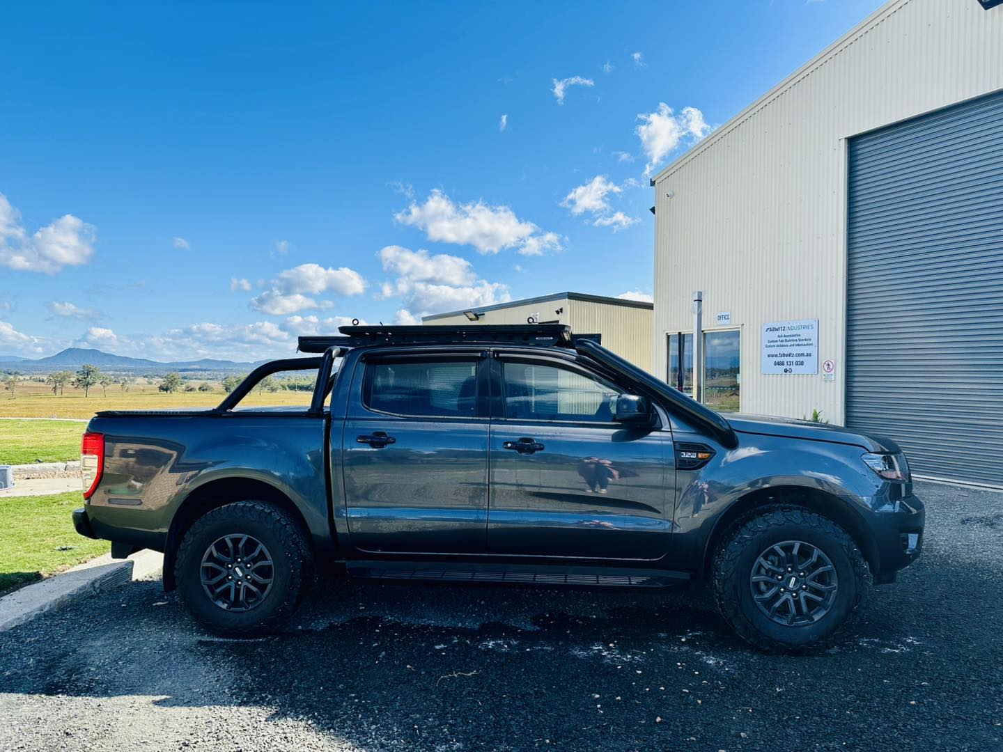 Ford PX1-3 Ranger (3.2Lt) 4" Short Entry Snorkel